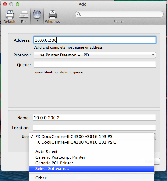 adobe print driver for mac